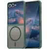 Phonesta AirFrost Back Cover hoesje met MagSafe voor Samsung Galaxy Z Flip 7 - Mat Groen