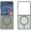 Phonesta AirFrost Back Cover hoesje met MagSafe voor Samsung Galaxy Z Flip 7 - Mat Groen 2