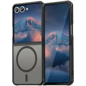 Phonesta AirFrost Back Cover hoesje met MagSafe voor Samsung Galaxy Z Flip 7 - Mat Zwart