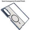 Phonesta AirFrost Back Cover hoesje met MagSafe voor Samsung Galaxy Z Fold 7 - Mat Blauw 6