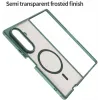 Phonesta AirFrost Back Cover hoesje met MagSafe voor Samsung Galaxy Z Fold 7 - Mat Groen 6