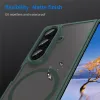 Phonesta AirFrost Back Cover hoesje met MagSafe voor Samsung Galaxy Z Fold 7 - Mat Groen 8