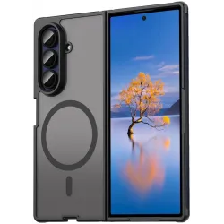 Phonesta AirFrost Back Cover hoesje met MagSafe voor Samsung Galaxy Z Fold 7 - Mat Zwart