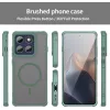 Phonesta AirFrost Back Cover hoesje met MagSafe voor Motorola Edge 60 Pro - Mat Groen 8
