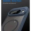 Phonesta AirFrost Back Cover hoesje met MagSafe voor Google Pixel 10 - Mat Blauw 7