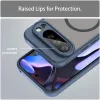 Phonesta AirFrost Back Cover hoesje met MagSafe voor Google Pixel 10 Pro - Mat Blauw 6