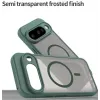 Phonesta AirFrost Back Cover hoesje met MagSafe voor Google Pixel 10 Pro - Mat Groen 5