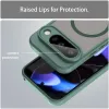 Phonesta AirFrost Back Cover hoesje met MagSafe voor Google Pixel 10 Pro - Mat Groen 6