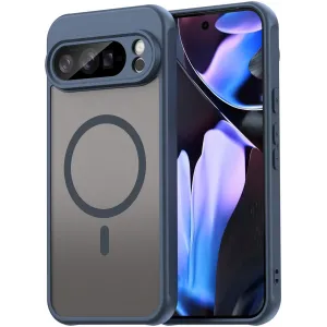 Phonesta AirFrost Back Cover hoesje met MagSafe voor Google Pixel 10 Pro XL - Mat Blauw