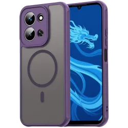 Phonesta AirFrost Back Cover hoesje met MagSafe voor Xiaomi Redmi 15C - Mat Paars
