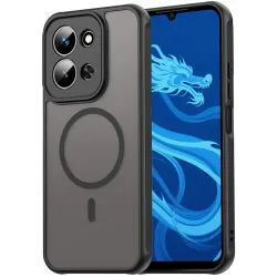 Phonesta AirFrost Back Cover hoesje met MagSafe voor Xiaomi Redmi 15C - Mat Zwart