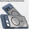 Phonesta AirFrost Back Cover hoesje met MagSafe voor Sony Xperia 10 VII - Mat Blauw 5