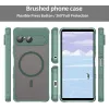 Phonesta AirFrost Back Cover hoesje met MagSafe voor Sony Xperia 10 VII - Mat Groen 2