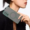 Phonesta AirFrost Back Cover hoesje met MagSafe voor Samsung Galaxy A17/A26 - Mat Groen 3