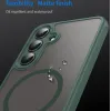 Phonesta AirFrost Back Cover hoesje met MagSafe voor Samsung Galaxy S25 FE - Mat Groen 7
