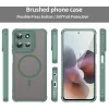 Phonesta AirFrost Back Cover hoesje met MagSafe voor Motorola Moto G56 - Mat Groen 2