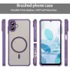 Phonesta AirFrost Back Cover hoesje met MagSafe voor Samsung Galaxy A07 4G - Mat Paars 2