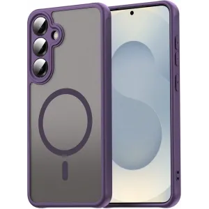 Phonesta AirFrost Back Cover hoesje met MagSafe voor Samsung Galaxy A36/A56 - Mat Paars