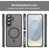 Phonesta AirFrost Back Cover hoesje met MagSafe voor Samsung Galaxy A36/A56 - Mat Zwart 3