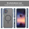 Phonesta AirFrost Back Cover hoesje met MagSafe voor Samsung Galaxy Xcover 7 Pro - Mat Blauw 8
