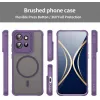 Phonesta AirFrost Back Cover hoesje met MagSafe voor Motorola Edge 60 Neo/Edge 50 Neo / ThinkPhone 25 - Mat Paars 2