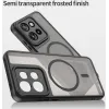 Phonesta AirFrost Back Cover hoesje met MagSafe voor Motorola Edge 60 Neo/Edge 50 Neo / ThinkPhone 25 - Mat Zwart 5
