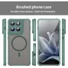 Phonesta AirFrost Back Cover hoesje met MagSafe voor Motorola Edge 70 - Mat Groen 2