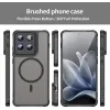 Phonesta AirFrost Back Cover hoesje met MagSafe voor Motorola Edge 70 - Mat Zwart 2