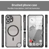 Phonesta AirFrost Back Cover hoesje met MagSafe voor Nothing CMF Phone 2 Pro - Mat Zwart 3