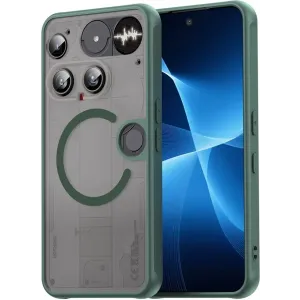 Phonesta AirFrost Back Cover hoesje met MagSafe voor Nothing Phone (3) - Mat Groen