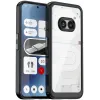 Phonesta Acrylic Hybrid Back Cover hoesje voor Nothing Phone (2a) / (2a) Plus - Zwart