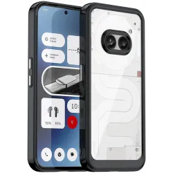 Phonesta Acrylic Hybrid Back Cover hoesje voor Nothing Phone (2a) / (2a) Plus - Zwart
