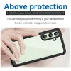 Phonesta Acrylic Hybrid Back Cover hoesje voor Samsung Galaxy S24 FE - Zwart 4
