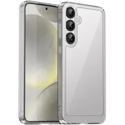 Phonesta Acrylic Hybrid Back Cover hoesje voor Samsung Galaxy S25 Plus/S24 Plus - Transparant