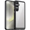 Phonesta Acrylic Hybrid Back Cover hoesje voor Samsung Galaxy S25 Plus/S24 Plus - Zwart