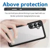 Phonesta Acrylic Hybrid Back Cover hoesje voor Samsung Galaxy S25 Plus/S24 Plus - Zwart 4