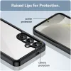 Phonesta Acrylic Hybrid Back Cover hoesje voor Samsung Galaxy S25 Plus/S24 Plus - Zwart 6