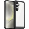 Phonesta Acrylic Hybrid Back Cover hoesje voor Samsung Galaxy S25/S24 - Zwart