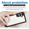 Phonesta Acrylic Hybrid Back Cover hoesje voor Samsung Galaxy S25/S24 - Zwart 4