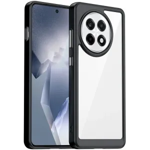 Phonesta Acrylic Hybrid Back Cover hoesje voor OnePlus 13R - Zwart