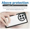 Phonesta Acrylic Hybrid Back Cover hoesje voor OnePlus 13R - Zwart 3