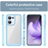 Phonesta Acrylic Hybrid Back Cover hoesje voor Oppo Reno13 - Blauw 8