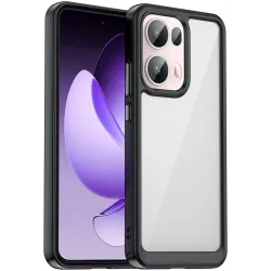 Phonesta Acrylic Hybrid Back Cover hoesje voor Oppo Reno13 Pro - Zwart
