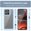 Phonesta Acrylic Hybrid Back Cover hoesje voor Motorola Moto G17/G17 Power/G15/G15 Power - Blauw 2