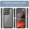 Phonesta Acrylic Hybrid Back Cover hoesje voor Motorola Moto G17/G17 Power/G15/G15 Power - Zwart 2