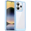 Phonesta Acrylic Hybrid Back Cover hoesje voor Xiaomi Redmi Note 14 4G - Blauw