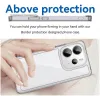 Phonesta Acrylic Hybrid Back Cover hoesje voor Xiaomi Redmi Note 14 4G - Transparant 4