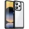 Phonesta Acrylic Hybrid Back Cover hoesje voor Xiaomi Redmi Note 14 4G - Zwart