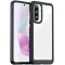 Phonesta Acrylic Hybrid Back Cover hoesje voor Samsung Galaxy A36/A56 - Zwart