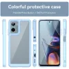Phonesta Acrylic Hybrid Back Cover hoesje voor Motorola Moto G05 / Moto E15 - Blauw 2